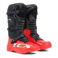 TCX Comp-Kid Youth MX Boots - Black/Red [EU 29 / US 12]