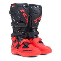 TCX Comp Evo 2 Michelin MX Boots - Black/Red [EU 46 / US 12]