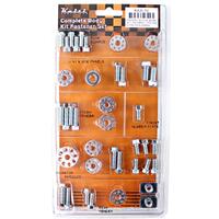 Keiti Complete Body Kit Fastener Set - Kaw KX 125/250/450F/250F, Suzuki RMZ 250