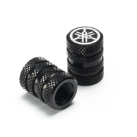 Yamaha Aluminium Valve Cap Knurled Pattern (for Tracer 7)