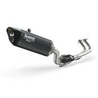 Akrapovic Titanium Full Exhaust System - Black (for TMAX)