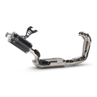 Akrapovic Titanium Full Exhaust System - Black (for XSR900 GP)