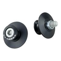La Corsa Rear Stand Pick Up Knobs - Curved - Black - 10mm