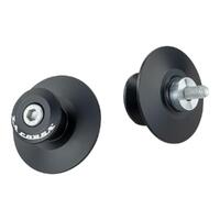 La Corsa Rear Stand Pick Up Knobs - Curved - Black - 6mm