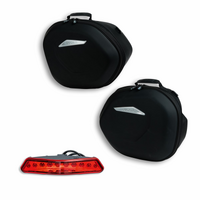 Ducati Genuine Diavel Pair Of Semi-Rigid Side Panniers
