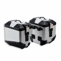 Ducati Genuine Multistrada Aluminium Side Panniers - Anodized