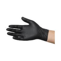 Nitrile Glove Black Pkt 100 Size Xl