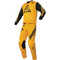 Answer 2021 'Bold Arkon' Motorcross Gear Set - Yellow/Black 