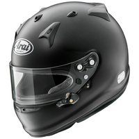 Arai GP-7 FRP Frost Black With M6 Helmet
