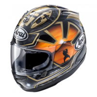 Arai RX-7V Pedrosa Spirit Gold Helmet