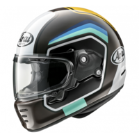 Arai Concept-X Number Brown Helmet