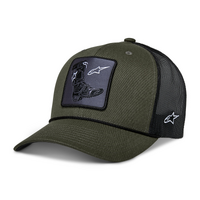 Booted Trucker Hat | Military Black