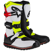 White/Red/Fluro Yellow