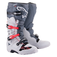 Light Grey/Dark Grey/Red