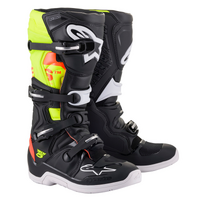 Black/Fluro-Red