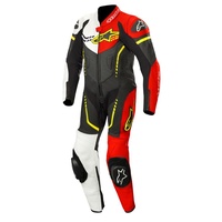 Alpinestars GP Plus Youth Black/White/Fluro Yellow/Fluro Red Leather Racing Suit []