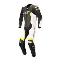 Alpinestars Missile Black/White/Fluro Yellow Leather Racing Suit