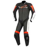 Alpinestars Challenger V2 Black/White/Red Leather Racing Suit