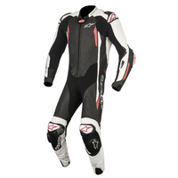Alpinestars GP Tech V2 Black/White/Red Leather Racing Suit