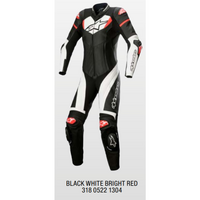 Black/White/Bright Red