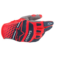 Alpinestars 2020 Techstar GlovesBright Red Navy /64