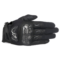 Alpinestars SMX-2 Air Carbon V2 Black Performance Riding Road Gloves