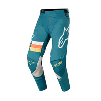 Alpinestars 2020 Techstar Venom PantsPetrol White Fluro Orange /30
