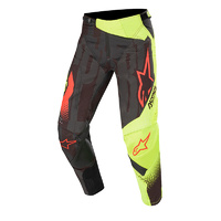 Alpinestars 2020 Techstar Factory PantsBlack Fluro Yellow Fluro Red /28