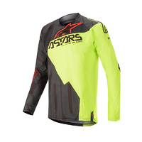 Alpinestars 2020 Techstar Factory JerseyBlack Fluro Yellow Fluro Red  /64