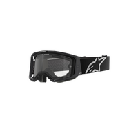 Vision 8 Corp Goggle | Black | Dual Pane Clear Lens