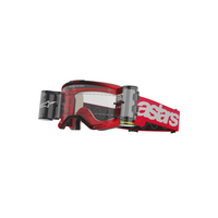 Vision 5 Blaze Goggle | Red | Clear Roll Off Lens