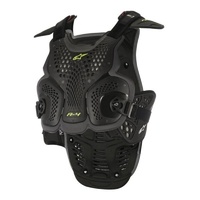 Alpinestars A4 Chest ArmourBlack Yellow  XL / 2XL