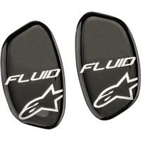 Fluid Tech Hinge Covers Set | Black/Ocean