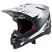 Alpinestars Supertech Sm10 Dyno Helmet Ece Matte Black/Carbon White