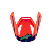 SM3 Youth Deegan Visor ECE06 | Fluro-Orange Purple Fluro-Pink