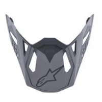 Alpinestars Visor Sm10 - Meta - GreyAnthracite Grey (Orange)   /No Size