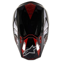SM10 Visor Le San Diego | Black/Silver Red