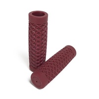 ODI ROAD V-TWIN CULT X VANS SINGLE PLY GRIP OX BLOOD (DARK RED) 7/8"