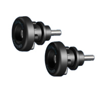 GBRacing 6mm Paddock Stand / Swingarm Crash Bobbin Set for Aprilia