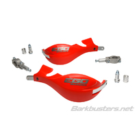Barkbusters Ego Red Handguards with Two Point Mount