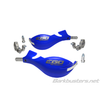 Barkbusters Ego Blue Handguards with Tapered Two Point Mount