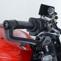 R&G Brake Lever Guard for Triumph BLK(Without Mirrors)