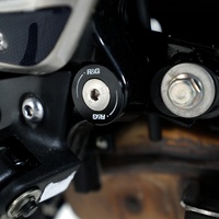 R&G Rear Footrest Plate single,LH Speed / Scrambler 400 X 24