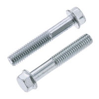 Bolt Hex Flange Bolts 6x35mm (Pack of 10)