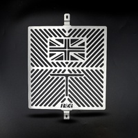 Branded Radiator Guard, stainless,Scrambler 1200 XC/XE '19-