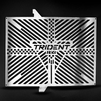 Branded Radiator Guard  stainless -Trident (660) '21-