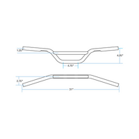 Moto 1 Bars | Black Slotted