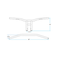 Tyson Xl 10 Bars | Chrome Slotted