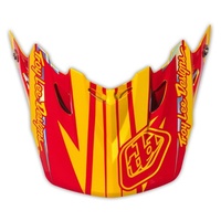 Troy Lee Designs 13 SE3 Cyclops Visor Red/Yellow