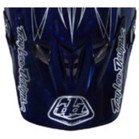 Troy Lee Designs 12 D3 Pinstripe Visor Blue
